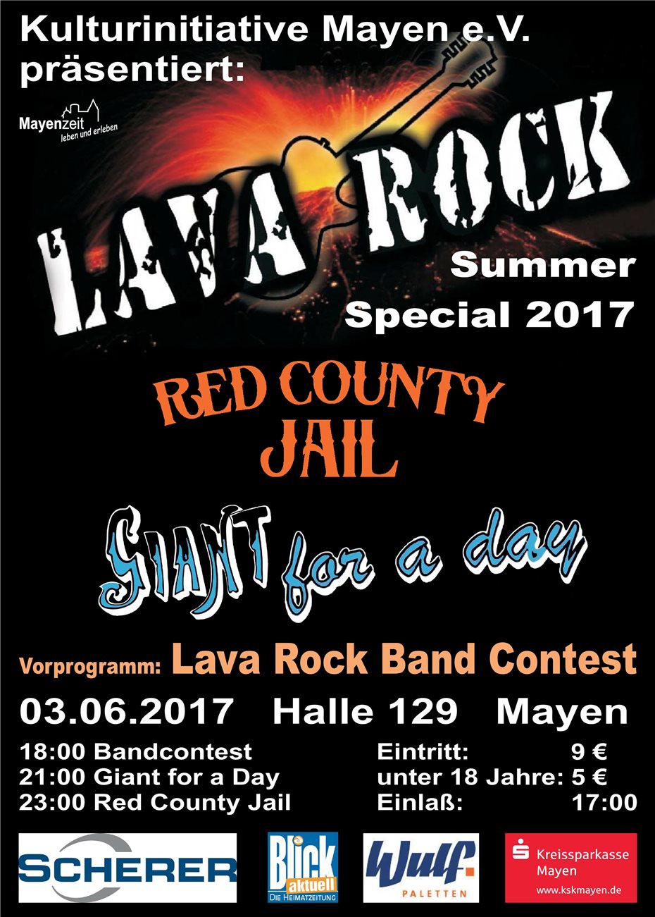 Das „Lava Rock -
Summer Special 2017“ startet durch
