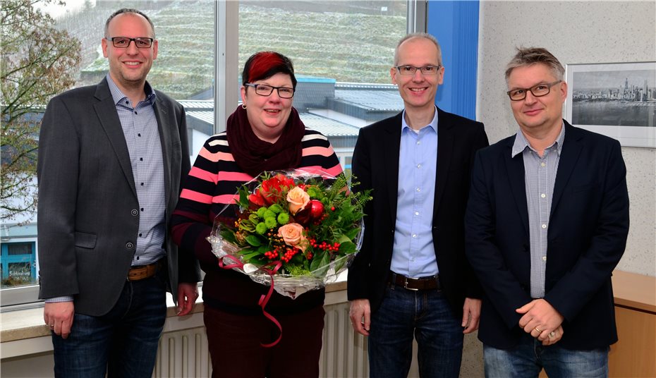 Ulrike Stauf
begeht 40-jähriges Dienstjubiläum
