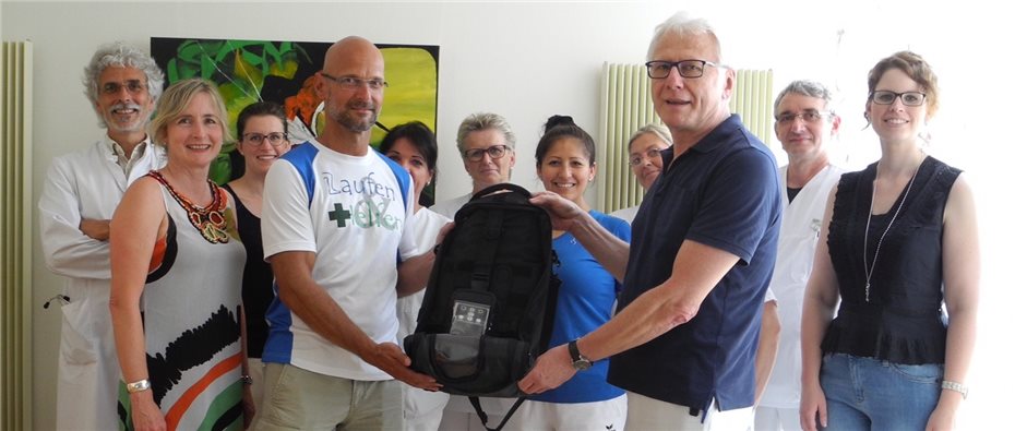 Sportverein „Laufen und
Helfen“ unterstützt Palliativpatienten