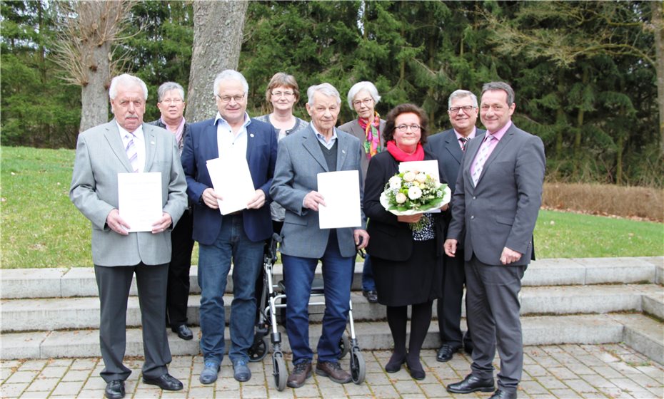 Über 150 Jahre Ehrenamt im Westerwald gewürdigt