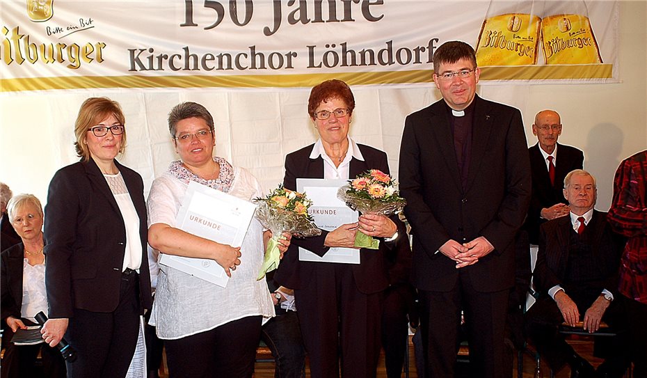 Kirchenchor Cäcilia
feierte 150-jähriges Bestehen
