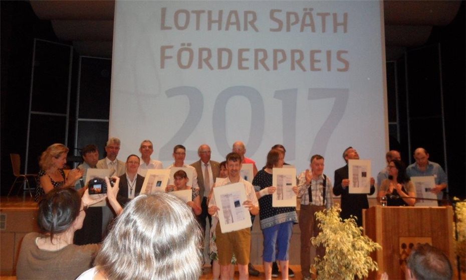 Preisträger beim Lothar-Späth Preis