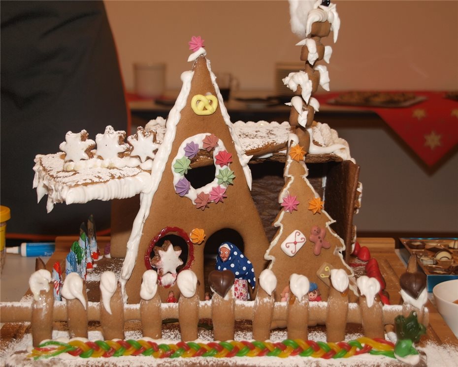 Viel Kreativität in der
Weihnachtsbäckerei