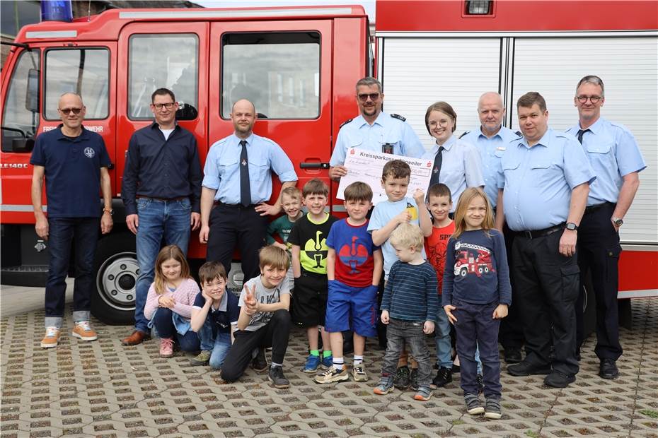 Bambini-Feuerwehr offiziell gefründet
