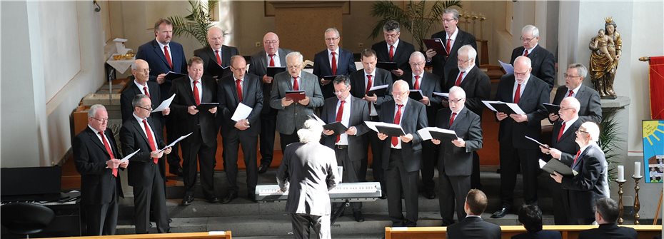 Kirchenchor Cäcilia
feierte 150-jähriges Bestehen