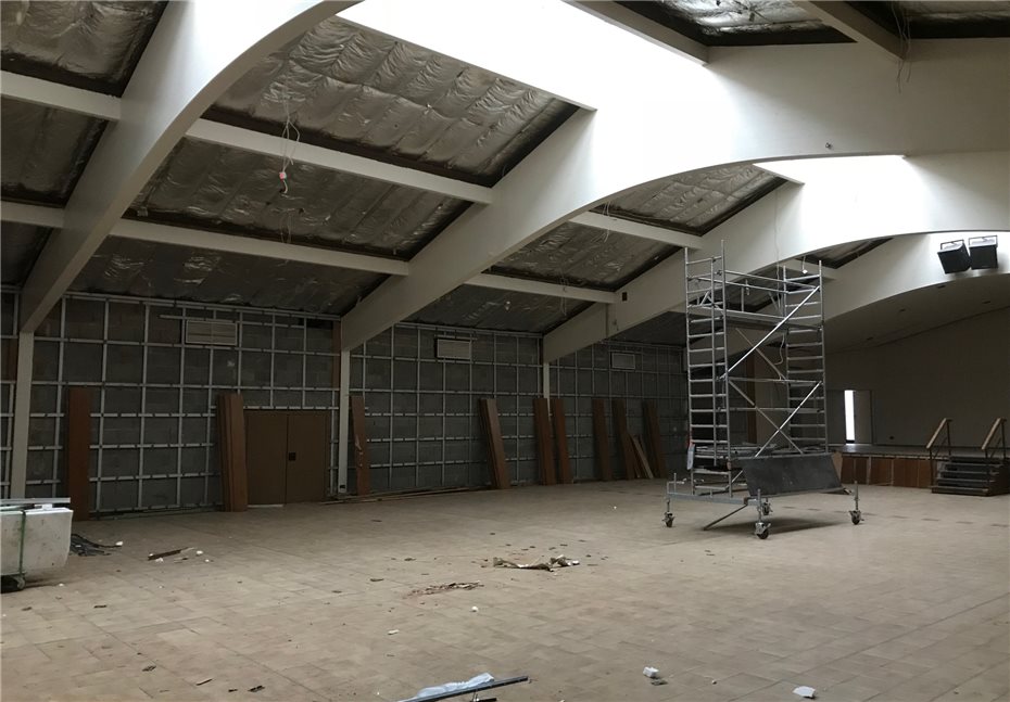 Sanierung der
Herschbacher Festhalle