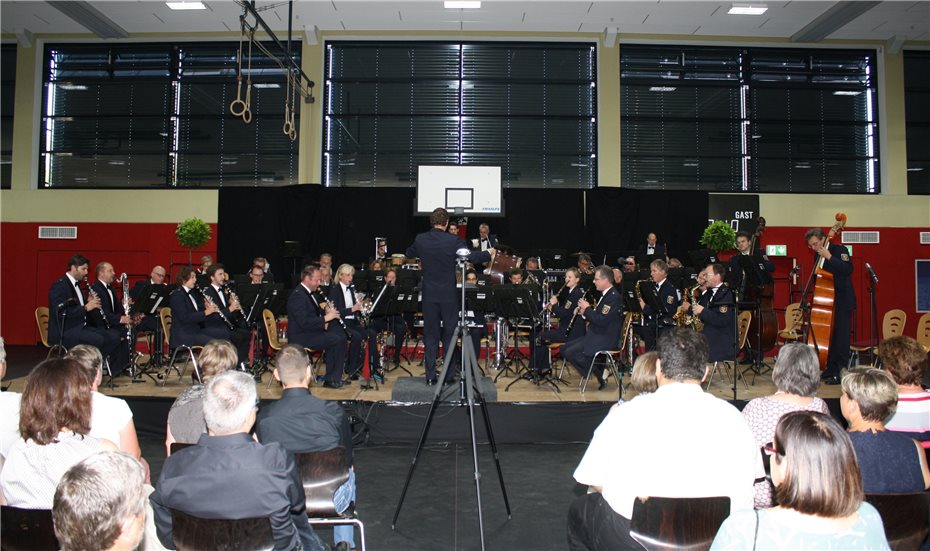 Geburtstagsfeier mit dem
Landespolizeiorchester Rheinland-Pfalz