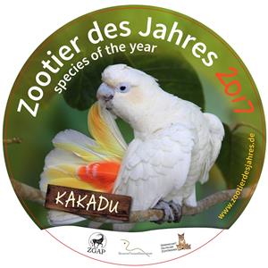 „Zootier des Jahres 2017 - der Kakadu“