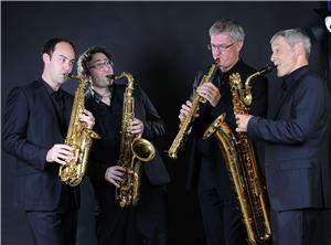 Musikgeschichte mit
dem Quartett „Saxoforte“