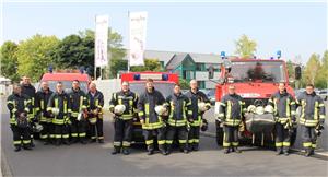 EWM stärkt freiwilligen
Feuerwehrleuten den Rücken