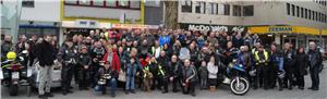 Zehnjähriges Jubiläum: Biker sammelten an Heiligabend für Koblenzer Obdachlose