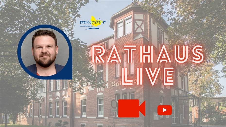 „Rathaus live“
mit Christoph Mohr
