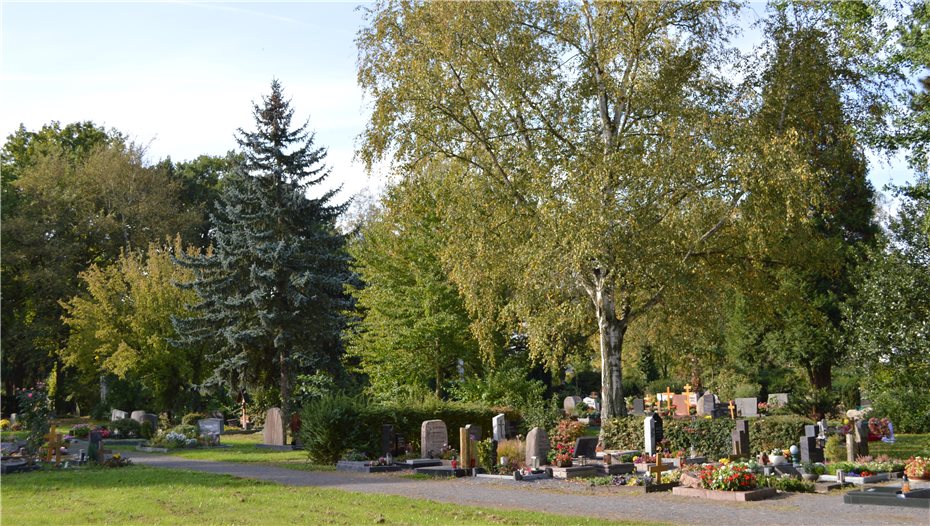 Stadtrat stimmt der
neuen Friedhofssatzung zu