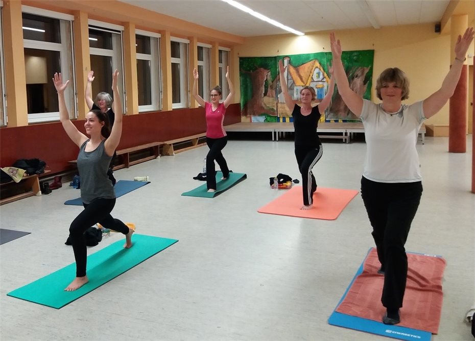 Positive Resonanz auf
Yoga-Kurs