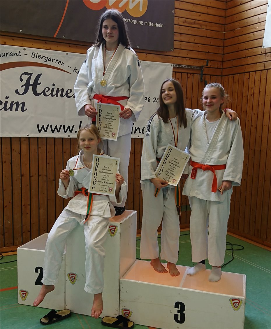 Fünf Medaillen für Urmitzer
Judokas