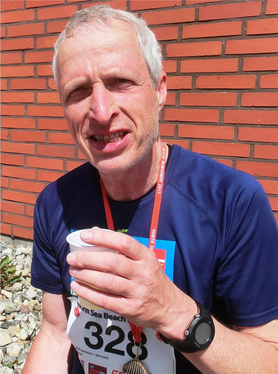 Jörg Dittrich finishte Halbmarathon im Nordseestrand