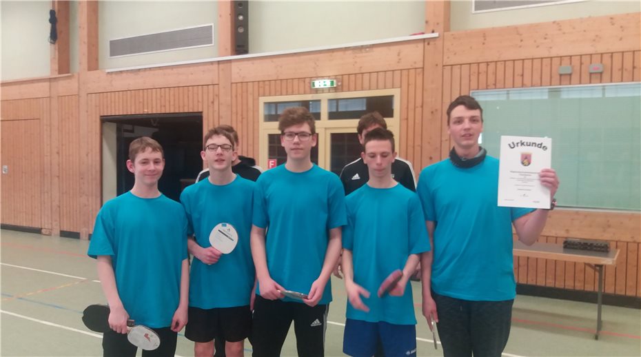 Tischtennis-Regionalschul-
meister der Förderschulen 2017