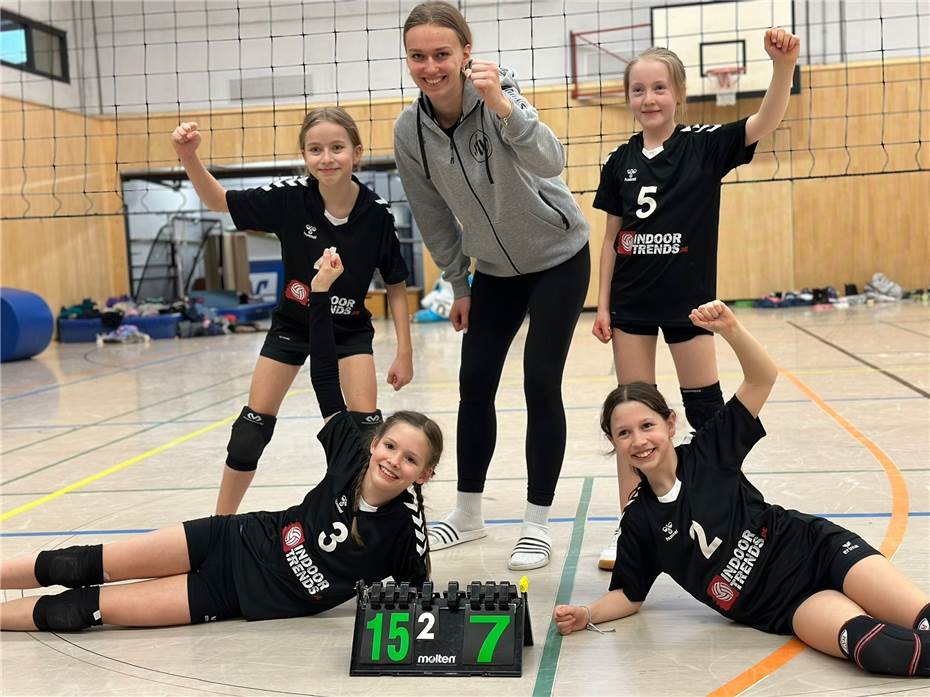 U12-Mädchen der Drachenländer Volleys erfüllen sich ihren Traum