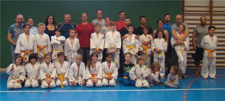 Eltern-Kind-Training der Judo-
Abteilung war ein voller Erfolg