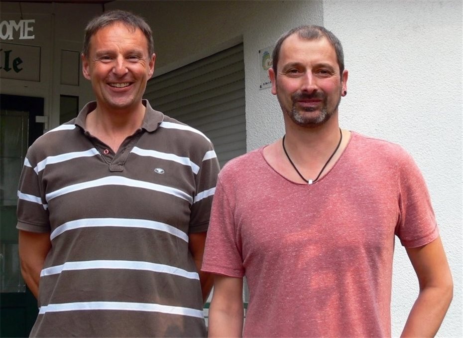Michael Becker und
Robert Strauch in Kroatien dabei