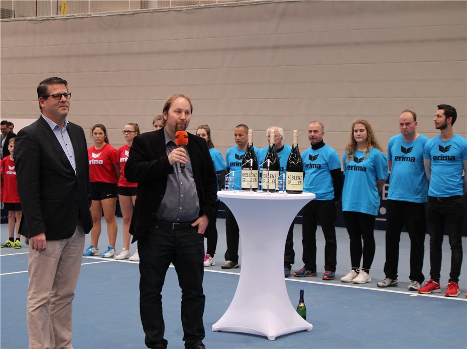 Die 2. Auflage der „ATP Challenger
Koblenz Open“ ist in Vorbereitung