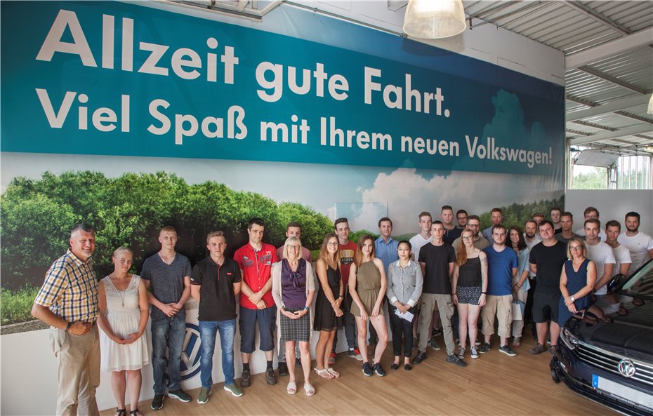 Infotag für neue Auszubildende im Volkswagen Zentrum Koblenz