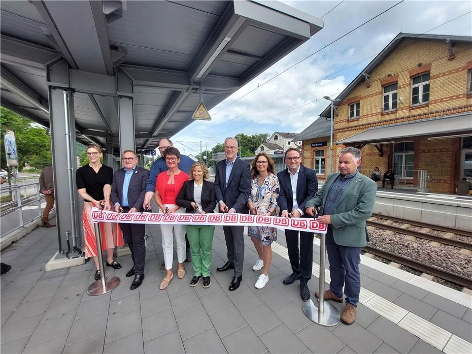 Barrierefrei und komfortabel: Modernisierung
der Verkehrsstation Bad Breisig abgeschlossen