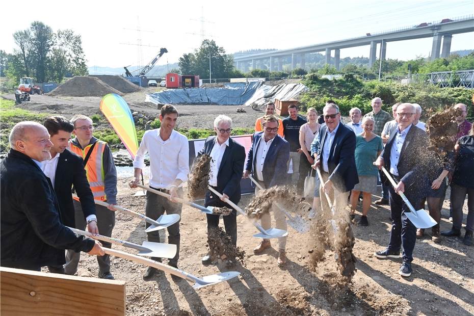 Feierlicher Startschuss für die Brückenneubauten