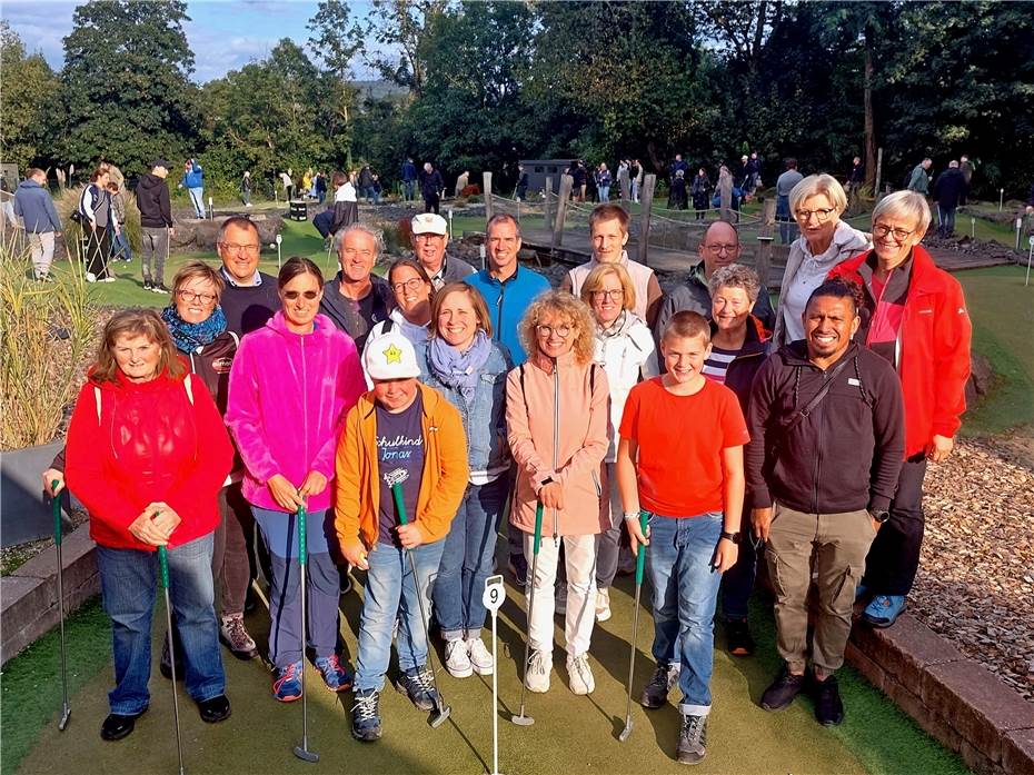 Besuch des Adventure Golf-Platzes
auf der Festung Ehrenbreitstein