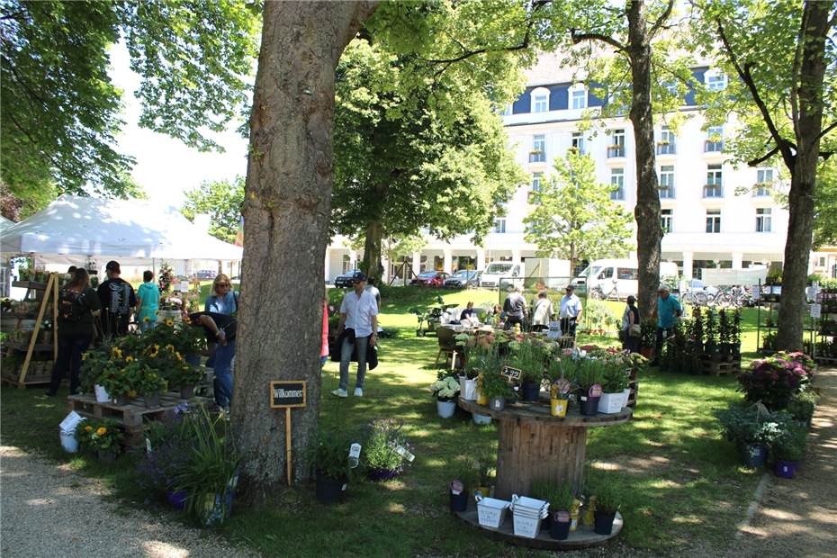 Garten, Wohnen und Lifestyle im Kurpark