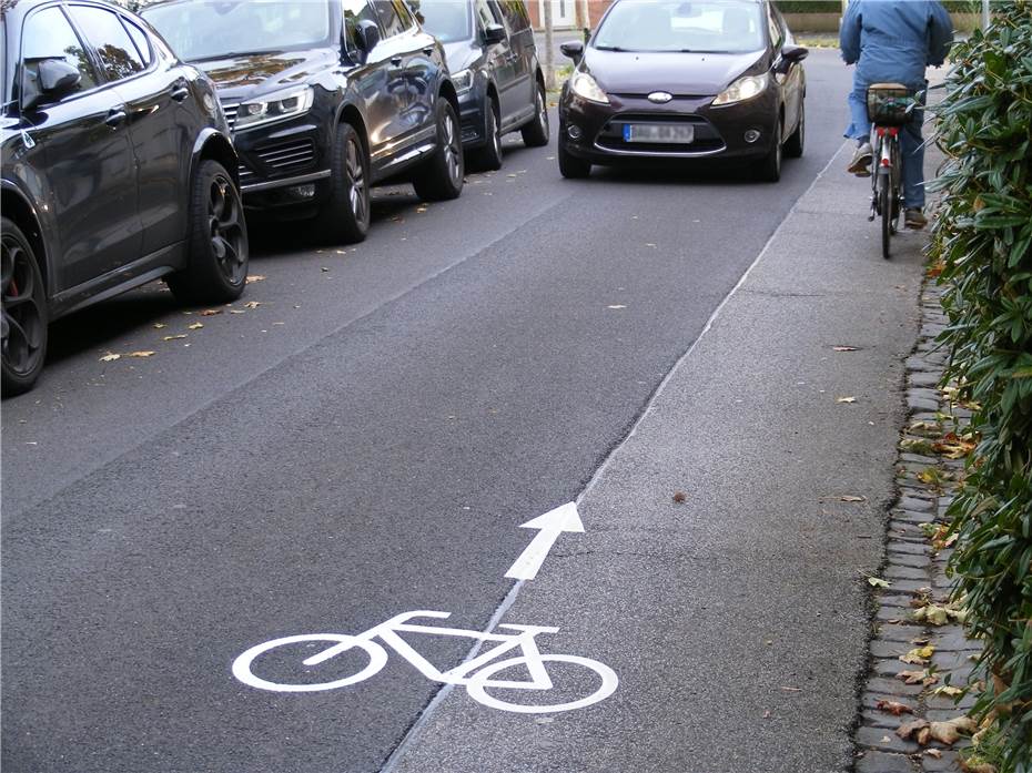 Mehr Sicherheit für Radfahrer in der Bahnhofstraße