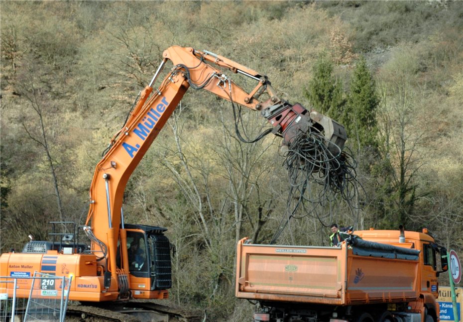 Nach 65 Jahren ging die
Seilbahn in Altenahr endgültig in Rente