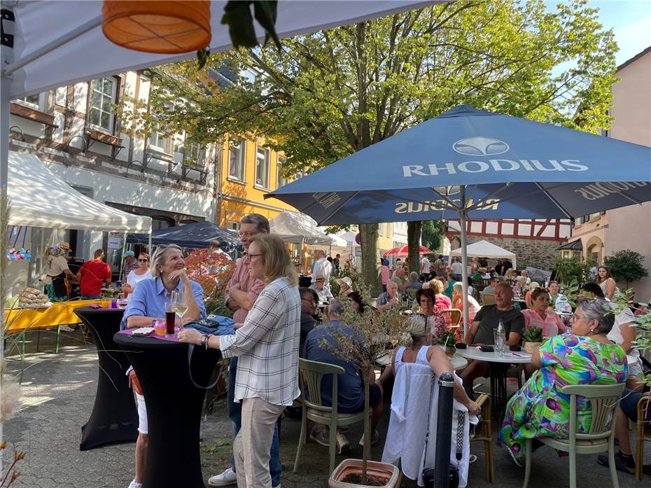 Tolle Stimmung beim Marktgeflüster