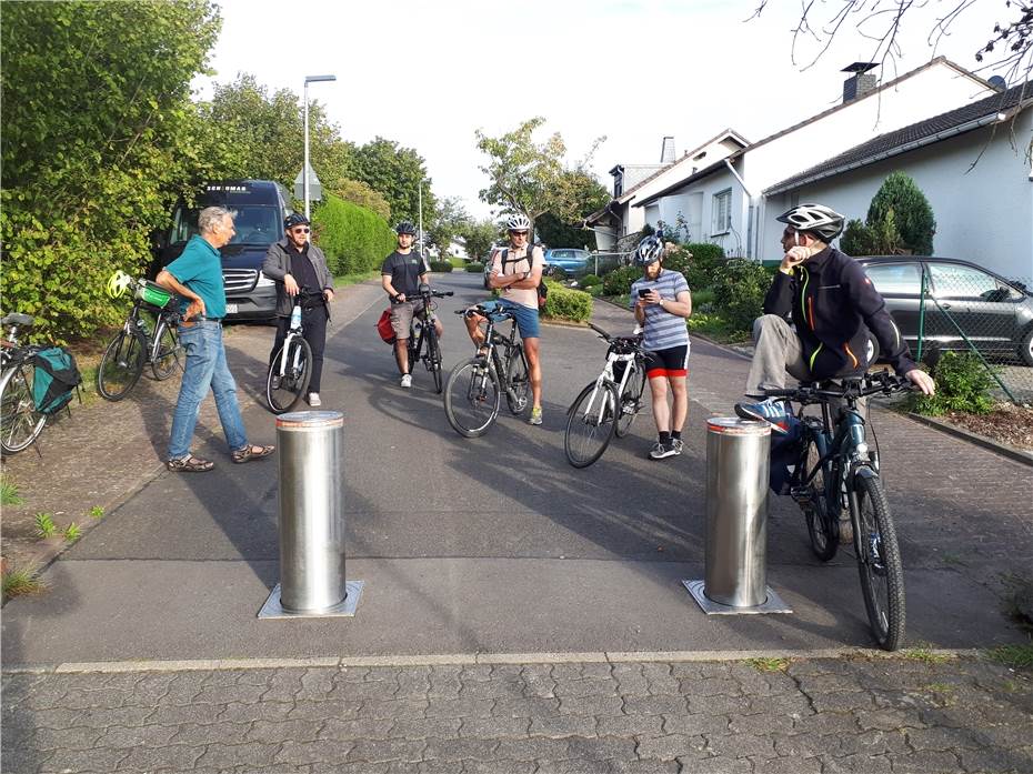 Austausch über Wachtberger Radwegenetz
an der frischen Luft und auf zwei Rädern