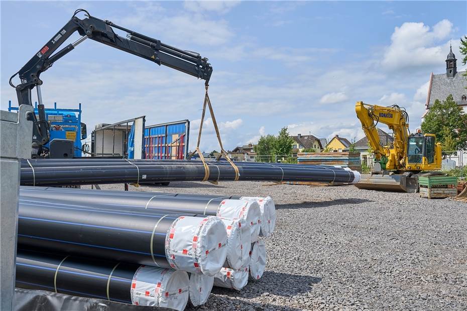 Neue Trinkwasserleitung erreicht bald das Ufer in Vallendar