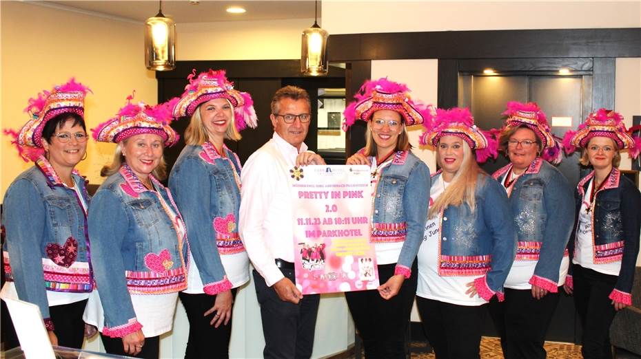 Unter dem Motto „Pretty in Pink“ erwartet
die Besucher stimmungsvolle Unterhaltung