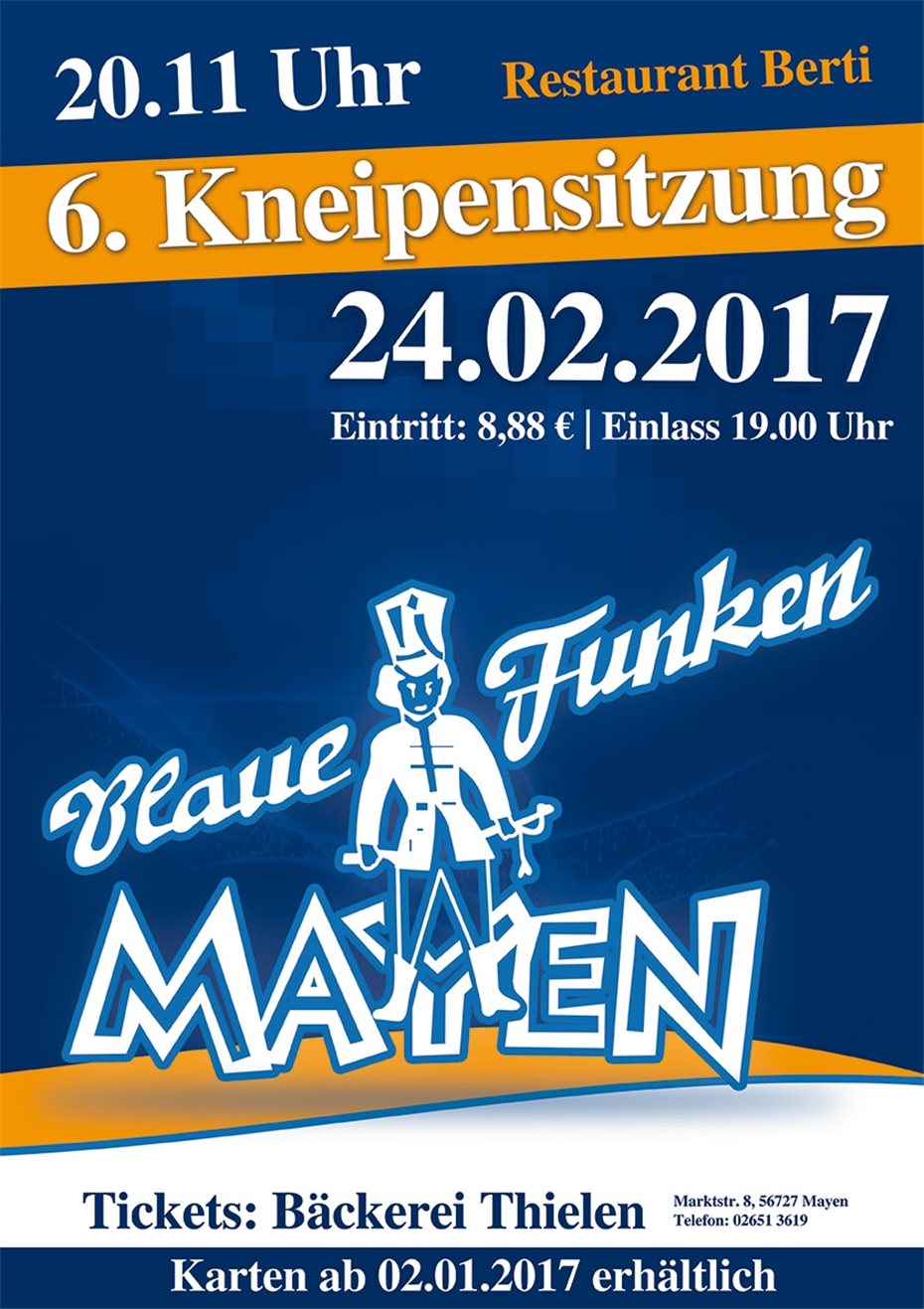 Kneipensitzung in Mayen