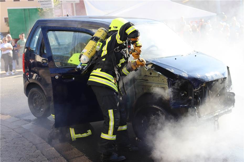 Die Jugendfeuerwehr zeigt ihr Können