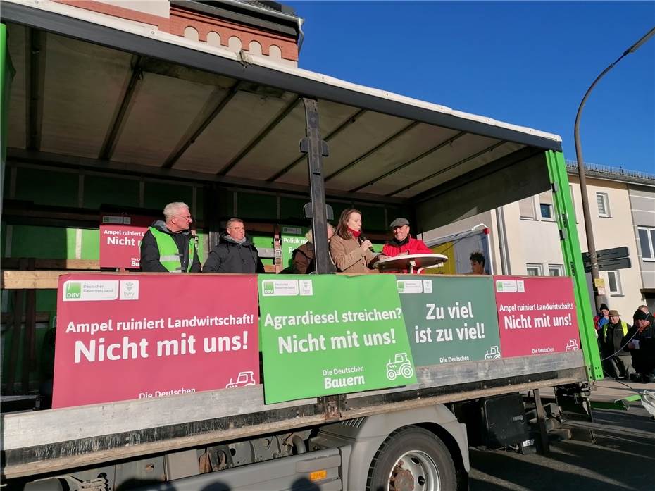 Bad Neuenahr: Kundgebung der Landwirte beendet