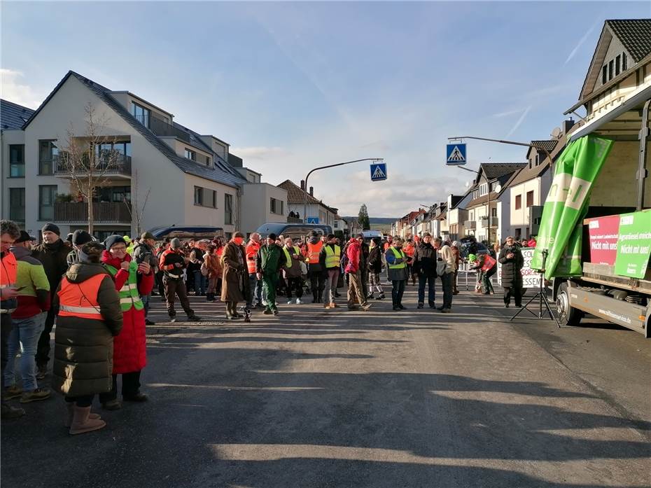 Bad Neuenahr: Kundgebung der Landwirte beendet