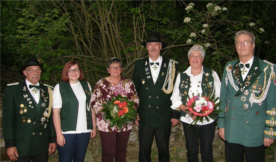 Renate Porz sicherte sich den Titel der Vogelkönigin