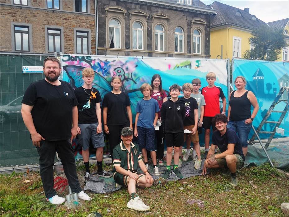 Graffiti-Workshop begeisterte