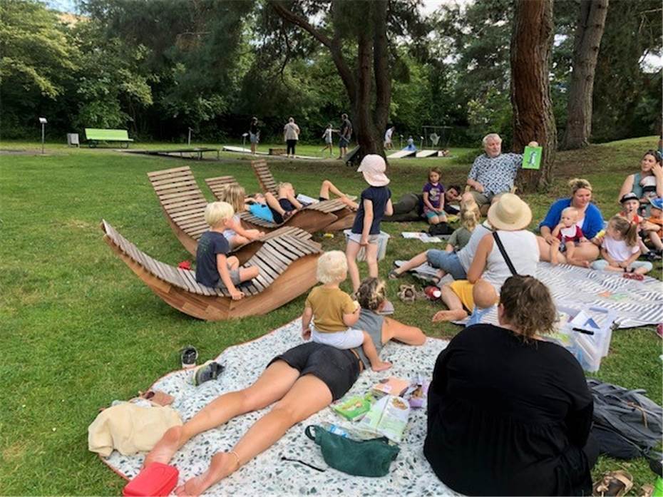 Mit Seepferdchen und Nashörnern
auf der Lesewiese