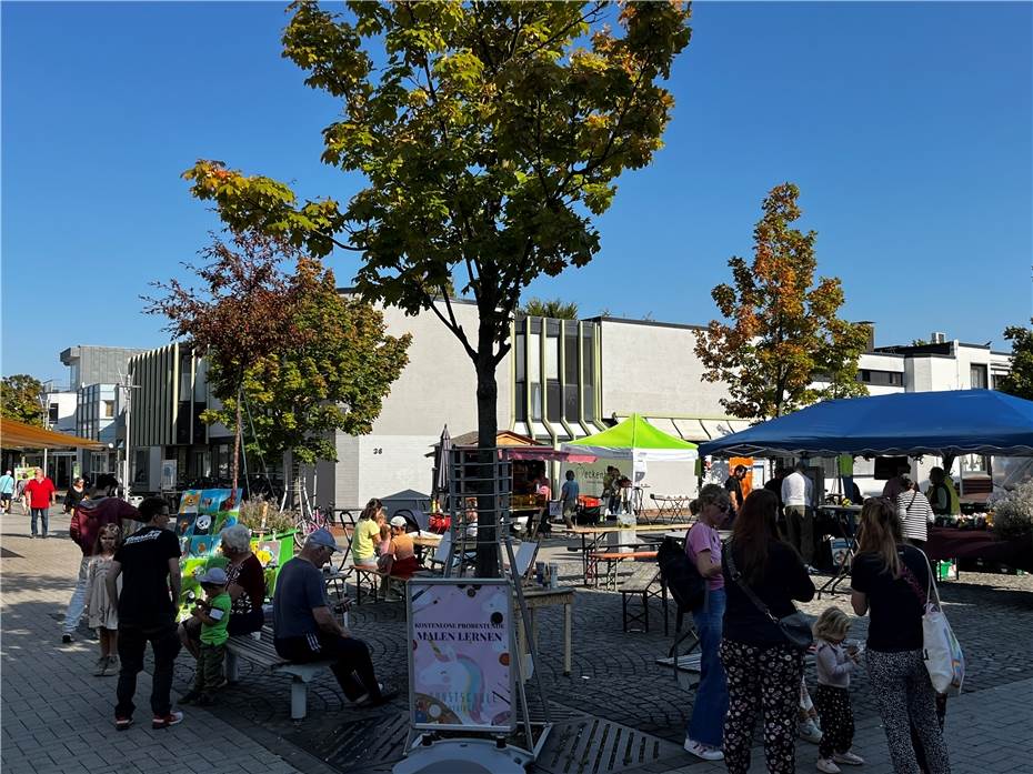 Beim Markt am Neuen Markt drehte sich – fast – alles um den Apfel