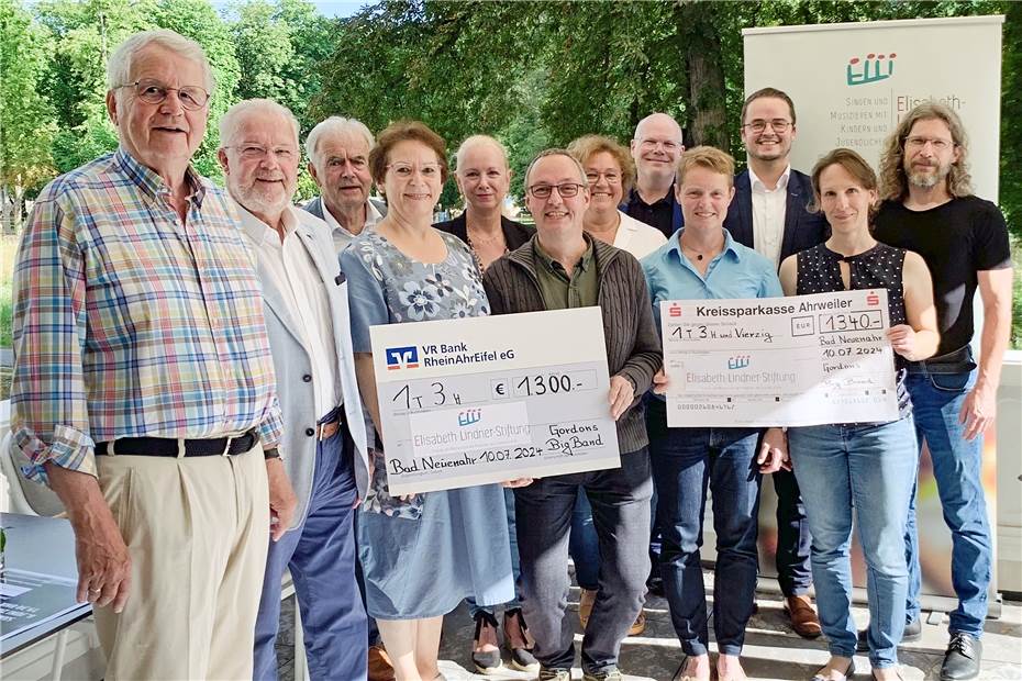 Gordons Big Band erspielt 2.640 Euro