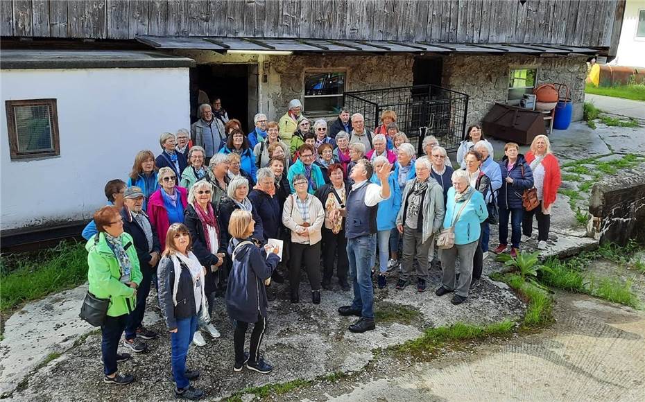 Landfrauen in Oberbayern unterwegs