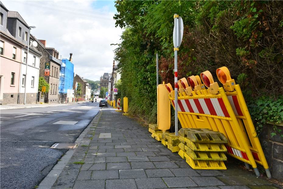 Durchfahrt der Kelberger Straße
zur Innenstadt gesperrt