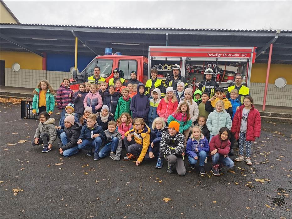 Tatü Tata, die Feuerwehr war da!