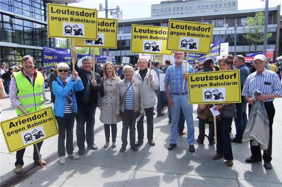 Zweite Demonstration in Koblenz