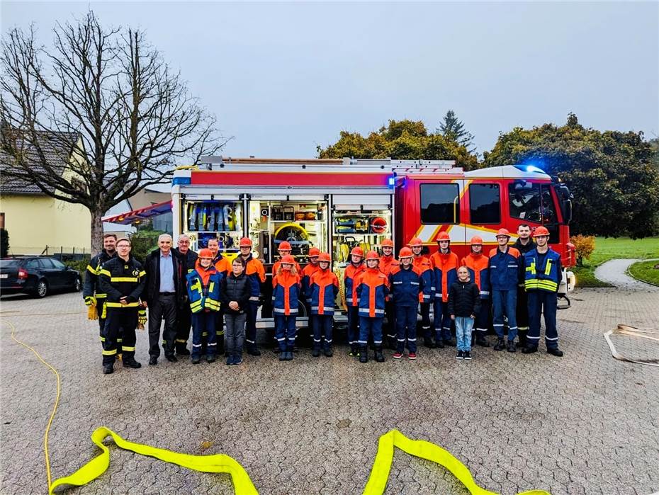 Gebäudebrand als Prüfstein für den Feuerwehrnachwuchs